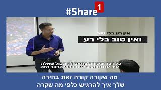 הכל עניין של פרספקטיבה - הנוסחה להצלחה לראות את החיים בעין טובה 1   SHARE#