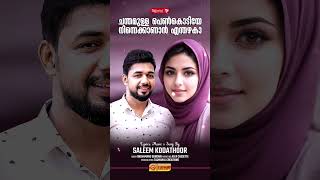 ചന്തമുള്ള പെൺകൊടിയേ | SALEEM KODATHOOR | CHANDAMULLA PENKODIYE | TAJMAHAL CREATIONS