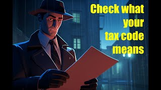 Check What Your Tax Code Means