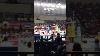 jumping smash megawati ,mantap #proliga  #vollyball  #bolavolly