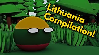 LITHUANIA compilation!🇱🇹 (3D Countryballs)