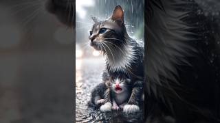 Cute Cat 🐈 sad story 😿#catlover #shorts