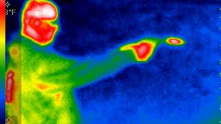 Thermal Camera of 22LR Pistol with Suppressor