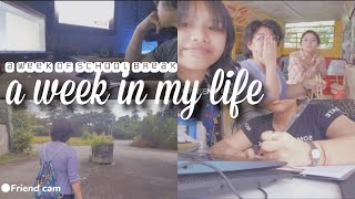 [VLOG] a week in my life (a week of school break, writing, eating of bread) 💕🥐🍑