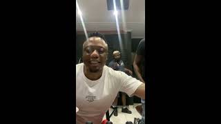 Dj Tira & T-man in the studio,iParty-Big Nuz