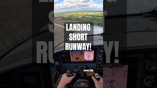 SHORT RUNWAY LANDING!! Do not mess this up! | Pilots & Aviation #pilottraining