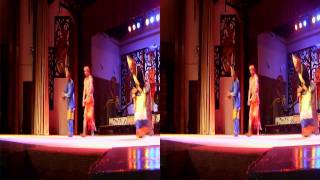 Sarawak Malaysia Cultural Dance Part 1 in 3D