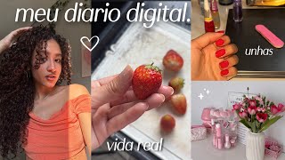 vida de uma adolescente: rotina depois da aula, grwm, comprinhas, unhas, cozinhando🍓