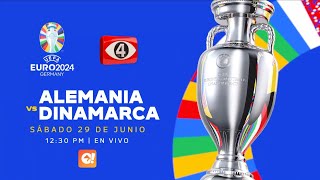 Canal 4 TCS El Salvador | Eurocopa 2024 - Alemania vs Dinamarca (Octavos De Final) Promo