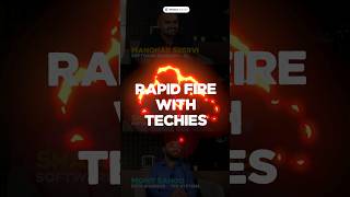 Rapid Fire ft. Techies! #techjobs #datasciencecareer #softwareengineer #funny #trending #viralshorts