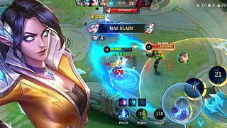 Mobile legends Eudora Gameplay 2024 - Alucard Badang Mlbb Hanabi Tigrel epic comeback