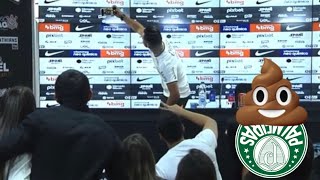 Romero se apresenta no Corinthians e tira onda do Palmeiras ( Self )