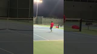 Reflexes like a mongoose on amphetamines on the half-volley! #tennis #instincts #pickleball