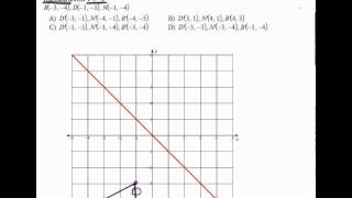 TransformationReflecXequYOnlyWPoints Example ShortVideo