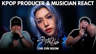 Musicians react & review ♡ SKZ - Chk Chk Boom (MV)