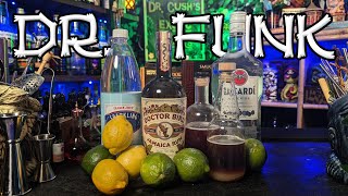 The Doctor Funk Cocktail - A Really Tiki Fizz - Fall of Fizz LIVE!!!