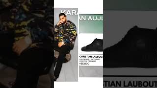 Karan aujla outfit price😱#shorts #viral #youtubeshorts