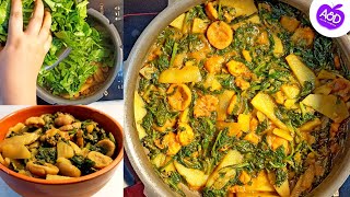 #shorts aloo palak । aloo palak recipe । how to cook spinach