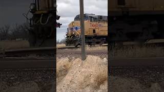 UP 7440 Southbound freight train