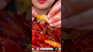 Opening a Giant Crawfish! #asmr #food #mukbang