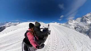 TEAM ADVENTURE MADESIMO - in motoslitta al Passo Spluga - GoPro Max