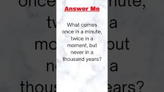 #trickyquestion #shorts Mind Teaser Tricky Question | Funny | WhatsApp Status | #funny