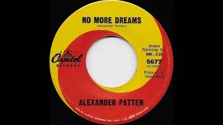 No More Dreams - Alexander Patton