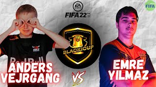 ANDERS VEJRGANG VS TG-EMRE YILMAZ - FIFA 22 FUT BLACKI CUP | PRÓ X PRÓ