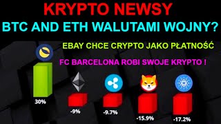 KRYPTO WALUTĄ WOJNY? eBAY CHCE ADOPCJI Wiadomości Bitcoin Ethereum BTC ETH Kryptowaluty ALTY