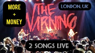 2 Songs - MORE + MONEY - @TheWarning London 🇬🇧 - 4/27/24 #livemusic #tour #fyp #martintc #martintw