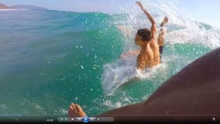 Surfing Too Close, Woops! - Gopro Pov Narration