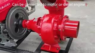 New product 8 inch mixed flow pump with diesel engine