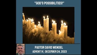 "God's Possibilities!"