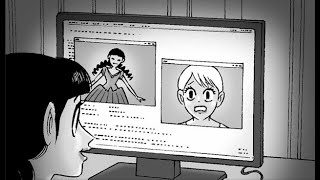 Silent Horror | Friends Online 👩‍💻😓| Not Always How They Appear #FYP #fypシ #Webtoon #viral