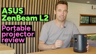 VANLIFE PROJECTOR REVIEW | Full Review of Asus ZenBeam L2 in home & van 🚐