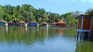 Mancing ikan di kolam pemancingan raudatul ulum pondok pesantren palembang