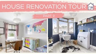 House Renovation Tour Part 2 🏚→🏡