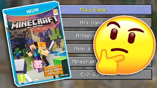 So I played Minecraft Wii U Again…