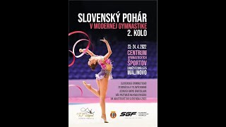 2. kolo Slovenský pohár v modernej gymnastike 2.den