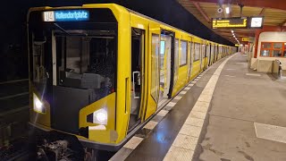 U-Bahn Berlin | Fahrerstandsmitfahrt auf der U2 von Ruhleben bis Märkisches Museum im HK06