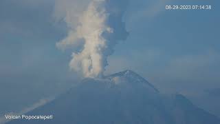 Primeras Imágenes Nueva Cámara 4k Volcán Popocatépetl (AfarTv)