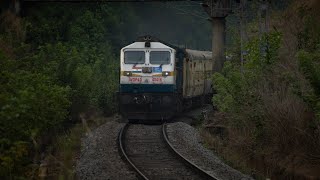 Poorna Express Diesel action on 28 April 2024