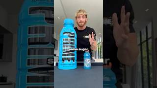 PRIME Vs. Gatorade 😳 #prime #drinkprime #loganpaul