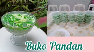 Making Buko Pandan Dessert + Church Visit