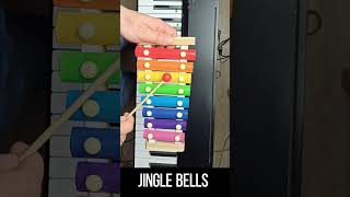 Простая мелодия на ксилофоне🧸🎶Jingle Bells🔔#пианино #обучениефортепиано #tiktok #shorts #ксилофон