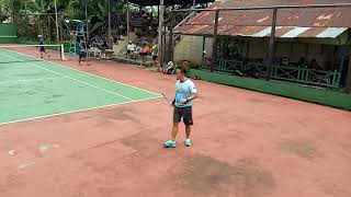 Dilapangan #Tenis Kab. Sanggau