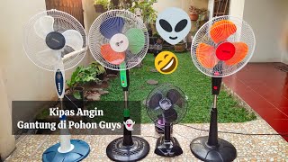 PARAH GUYS KIPASNYA GANTUNG DI POHON ! - STANDING FAN