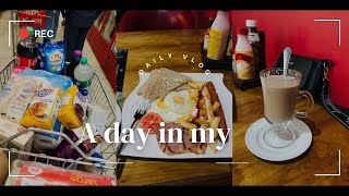 Vlogctober Ep.16|Cold weather|Groceries|Breakfast with Loml