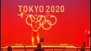 绝地翻盘！谌利军67公斤级逆袭夺冠 绝地翻盘！CHEN Lijun is the Tokyo 2020 Weightlifting Men's 67kg Olympic champion