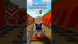 THIS IS NOT SUBWAY SURFERS💀🙏🚊 #roblox #subwaysurfers #shorts